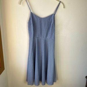 Old Navy Blue & White Gingham Dress